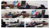 دیدار رییس بانک رفاه مهدی شهر با دکتر تبیانیان
