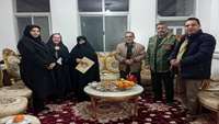 دیدار با مادر و همسر شهید در گرامیداشت هفته زن