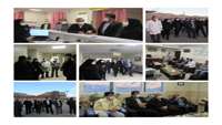 بازدید دکتر گلرو از بیمارستان پانزده خرداد مهدی شهر