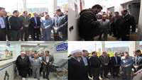 دکتر خباز استاندار سمنان از بیمارستان 15 خرداد مهدیشهر بازدید کردند