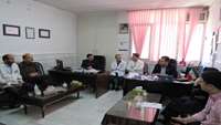 برگزاری ششمین جلسه کمیته کنترل عفونت در سال جاری در بیمارستان 15 خرداد مهدیشهر