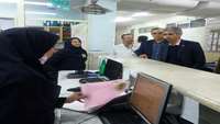 بازدید سرزده دکتر دانایی از بیمارستان 15 خرداد مهدیشهر