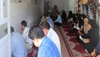 برگزاری مراسم زیارت عاشورا به مناسبت روز عرفه  و هفته دولت در بیمارستان 15 خرداد مهدیشهر