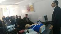برگزاری کلاس آموزشی CPR پیشرفته در بیمارستان 15 خرداد مهدیشهر