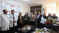 گرامیداشت روز پزشک در بیمارستان 15 خرداد مهدیشهر