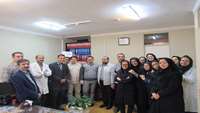 گرامیداشت روز حسابدار در بیمارستان 15 خرداد مهدیشهر