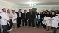 بزرگداشت روز فیزیوتراپی در بیمارستان 15 خرداد مهدیشهر