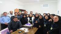 مراسم بزرگداشت روز روابط عمومی در بیمارستان 15 خرداد مهدیشهر برگزار گردید.