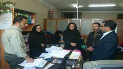 بازدید از سامانه های توسط دکتر حافظی