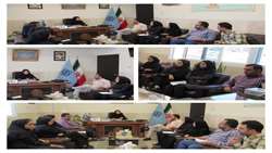 برگزاری نشست اعضای مدیریت مالی بیمارستان