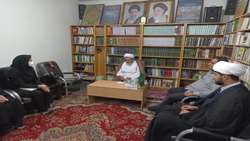 دیدار تیم مدیریت بیمارستان با امام جمعه شهرستان