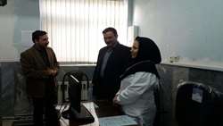 بازدید کارشناسان معاونت درمان دانشگاه از آزمایشگاه بیمارستان 15 خرداد مهدیشهر