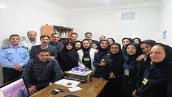 مراسم بزرگداشت روز روابط عمومی در بیمارستان 15 خرداد مهدیشهر برگزار گردید.