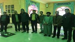 تجدید میثاق با آرمان های شهدای انقلاب با حضور پرسنل بیمارستان 15 خرداد مهدیشهر