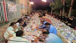 مراسم افطاری