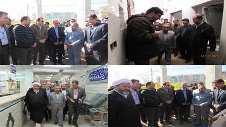  دکتر خباز استاندار سمنان , بیمارستان 15 خرداد مهدیشهر