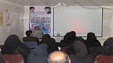  برگزاری کلاس آموزشی ایدز به مناسبت هفته اطلاع رسانی ایدز,بیمارستان 15 خرداد مهدیشهر