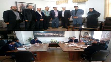  رئیس و مدیران بیمارستان 15 خرداد مهدیشهر با اعضای شورای اسلامی ,شهرستان مهدیشهر 